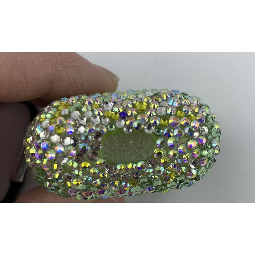 Crystal Shell Case Fits Air Pod Handmade With Rhinestones - Picture 3 of 7